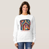 Sweatshirt La Meilleure Raison De Célébrer (Devant entier)