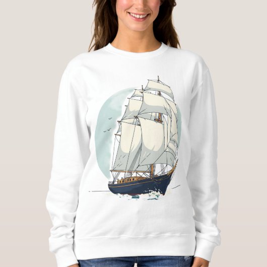 Sweatshirt La mer ouverte (Devant)