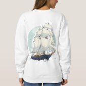 Sweatshirt La mer ouverte (Dos)