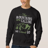 Sweatshirt La Montagne Appelle (Devant)