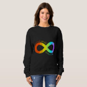 Sweatshirt La Neurodiversité est belle (Devant entier)