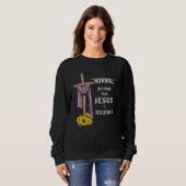 Sweatshirt La normale ne revient pas (Devant entier)