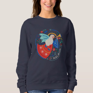 Sweatshirt La paix sur Terre Angel Design