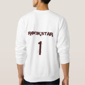 Sweatshirt La partie aiment un Rockstar (Dos)