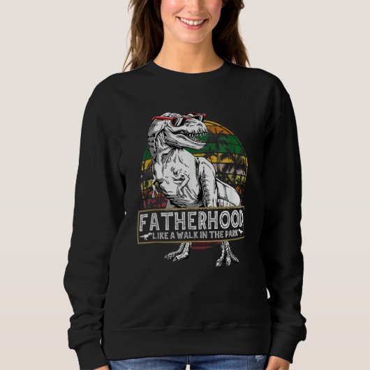 Sweatshirt La Patrie Comme Marcher Dans Le Parc Papa (Devant)