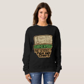 Sweatshirt La Pêcheur La Science Du Poisson Et Des Chips (Devant entier)