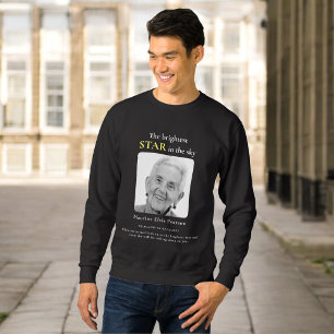 Sweatshirt la plus brillante étoile photo souvenir pull