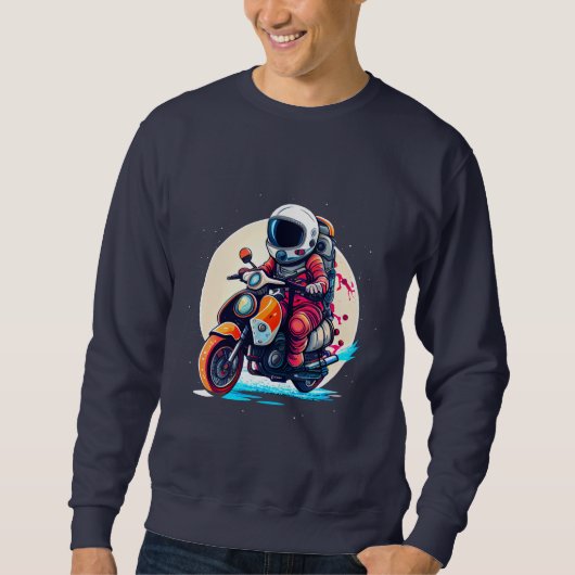 Sweatshirt La route des astronautes (Devant)