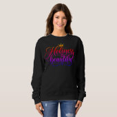 Sweatshirt La sainteté est belle (Devant entier)