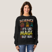 Sweatshirt La science comme la magie (Devant entier)