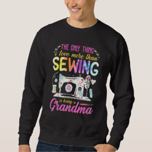 Sweatshirt La Seule Chose Que J'Aime Plus Que Crochet Est D'Ê