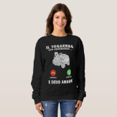 Sweatshirt La Taupe De Pelouse Appelle Gardener (Devant entier)