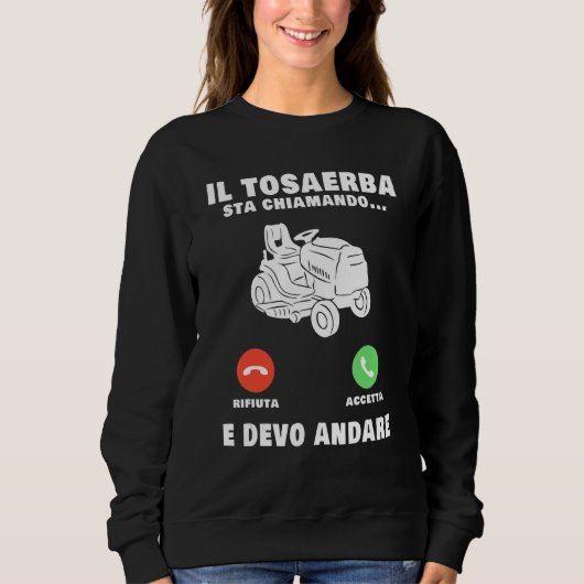 Sweatshirt La Taupe De Pelouse Appelle Gardener (Devant)