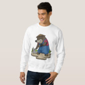 Sweatshirt La taupe en fermière (Devant entier)