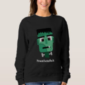 Sweatshirt La tête du monstre Frankenstein (Devant)