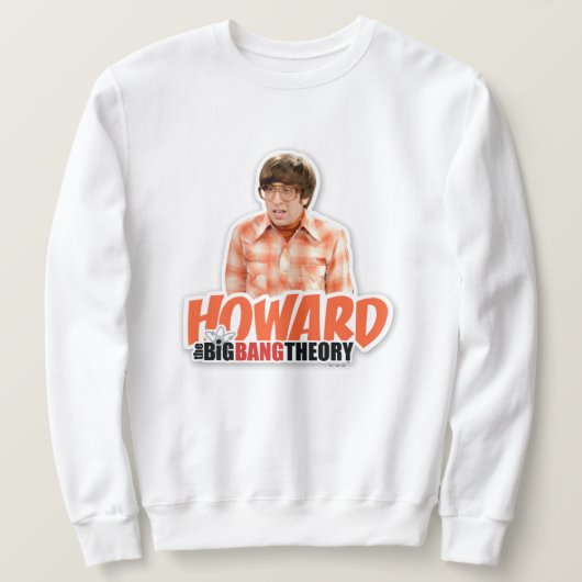 Sweatshirt La théorie du Big Bang | Howard (Design devant)