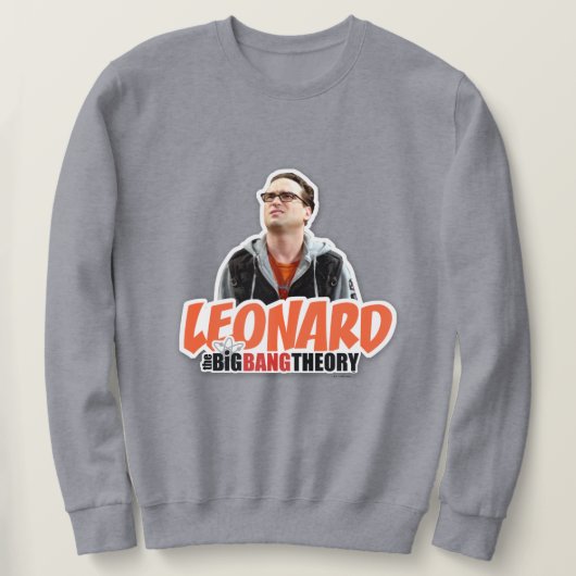 Sweatshirt La théorie du Big Bang | Leonard (Design devant)