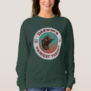 Sweatshirt La théorie la plus poilue de Darwin : un joli mamm