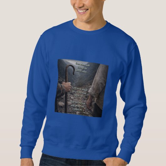 Sweatshirt La vallée la plus sombre (Devant)