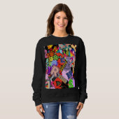Sweatshirt La vie du Hip-hop (Devant entier)