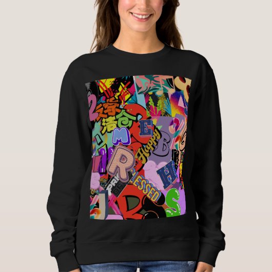Sweatshirt La vie du Hip-hop (Devant)
