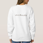 Sweatshirt La vie est belle (Dos)