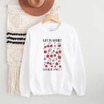 Sweatshirt La vie est courte pour la rendre douce Citation d'<br><div class="desc">La vie est courte pour la rendre douce Citation d'inspiration Boho</div>