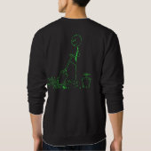 Sweatshirt La vie est un jardin (Dos)