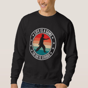 Sweatshirt La vie est un jeu Tai Chi est sérieux Funny Tai Ch