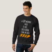Sweatshirt La vie sans Tacos (Devant entier)