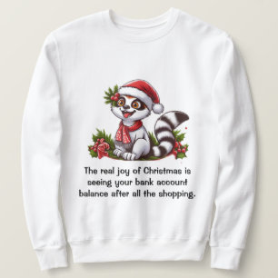 Sweatshirt La vraie joie des hommes de Noël