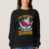 Sweatshirt Lab Assistant Of The Mad Birthday Scientist (Devant)