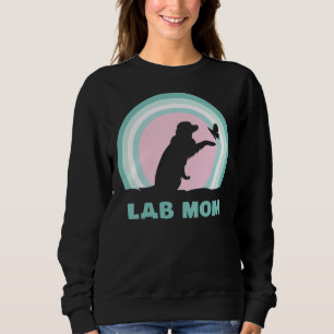 Sweatshirt Lab Mom For Labrador