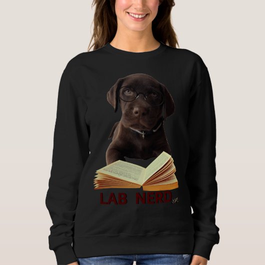 Sweatshirt Lab Nerd 2021 (Devant)
