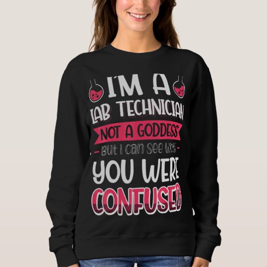 Sweatshirt Lab Week Lab Tech Science Technologue Médicale Gee (Devant)
