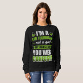 Sweatshirt Lab Week Lab Tech Science Technologue Médicale Gee (Devant entier)