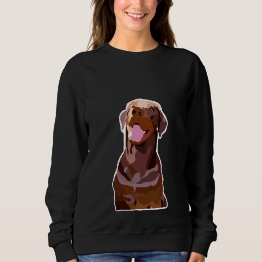 Sweatshirt Laboratoire de chocolat (Devant)