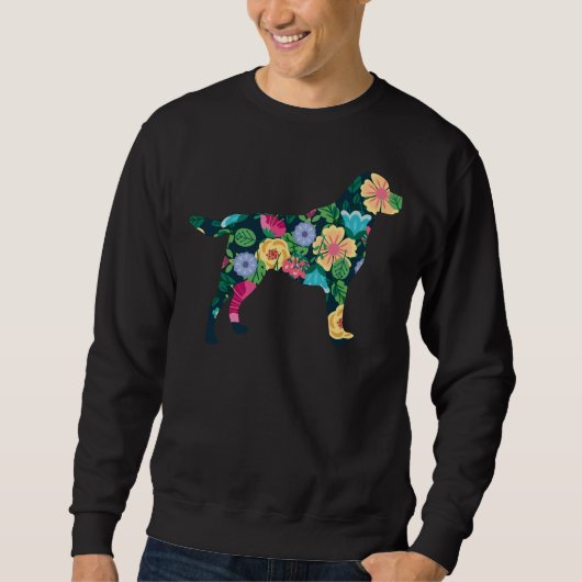 Sweatshirt Laboratoire de fleurs (Devant)