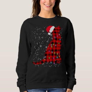 Sweatshirt Laboratoire de recherche de chiens Labrador Noël