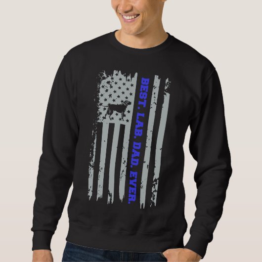 Sweatshirt Laboratoire noir (Devant)