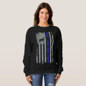 Sweatshirt Laboratoire noir (Devant entier)