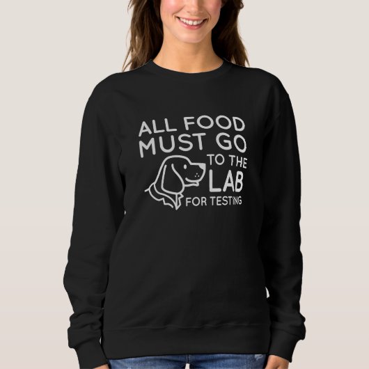 Sweatshirt Laboratoire pour les tests (Devant)