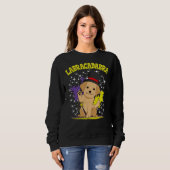 Sweatshirt Labracadabra Labrador Retriever (Devant entier)