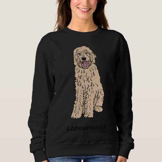 Sweatshirt Labradoodle (Devant)