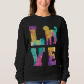 Sweatshirt Labradoodle Love (Devant)
