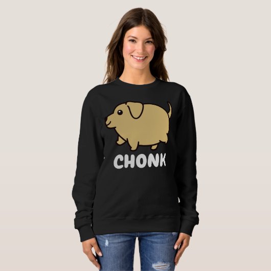 Sweatshirt Labrador Chonk (Devant entier)