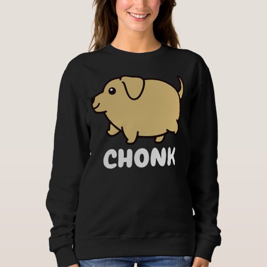Sweatshirt Labrador Chonk (Devant)