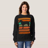 Sweatshirt Labrador Dad Retro (Devant entier)