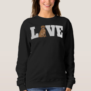 Sweatshirt Labrador Dog Love 245