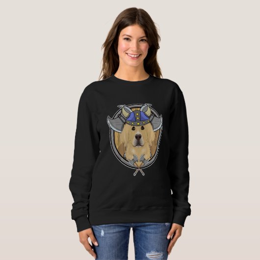 Sweatshirt Labrador I Valhalla I Viking (Devant entier)